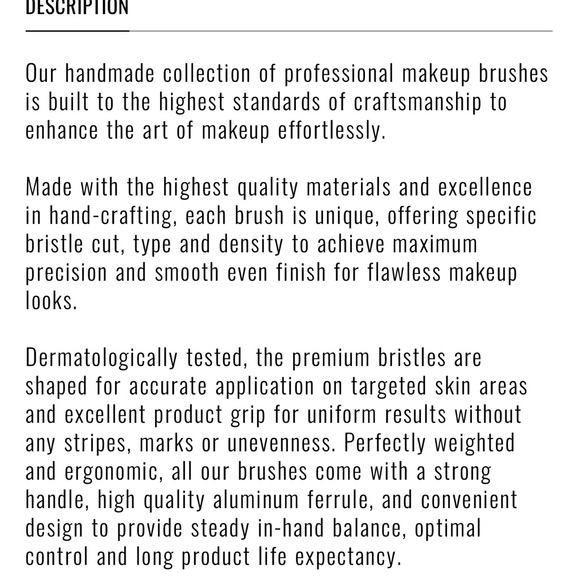 IL MAKIAGE Foundation Blending Brush - Picture 5 of 5